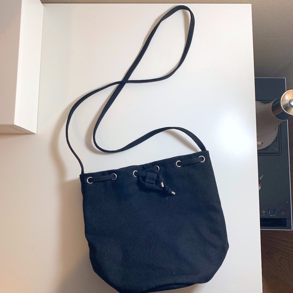 BAGGU Canvas Drawstring Purse